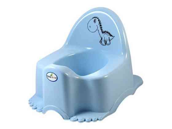 Горщик дитячий Dino light blue Київ