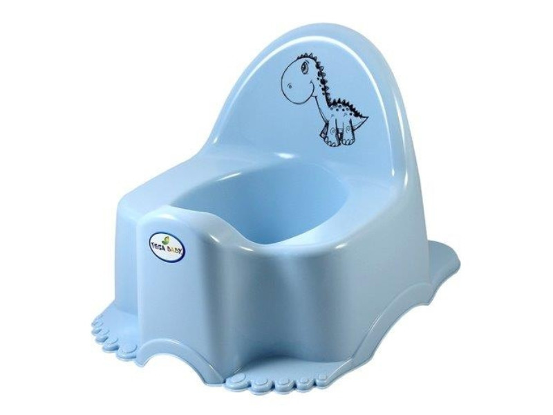 Горщик дитячий Dino light blue Київ - фото 1