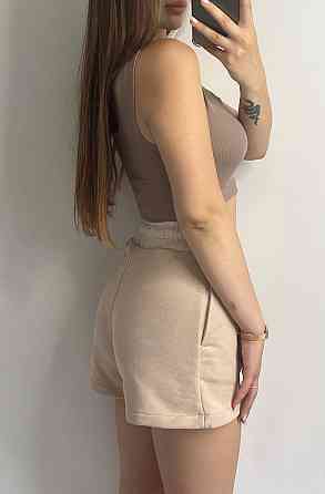 Шорты трикотажные женские Пудровый XS-S Харьков