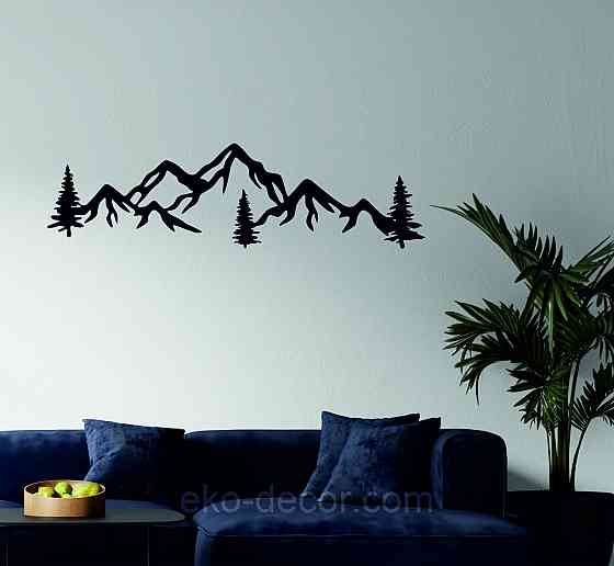 Декоративне настінне Панно «Гори», Декор на стіну Київ