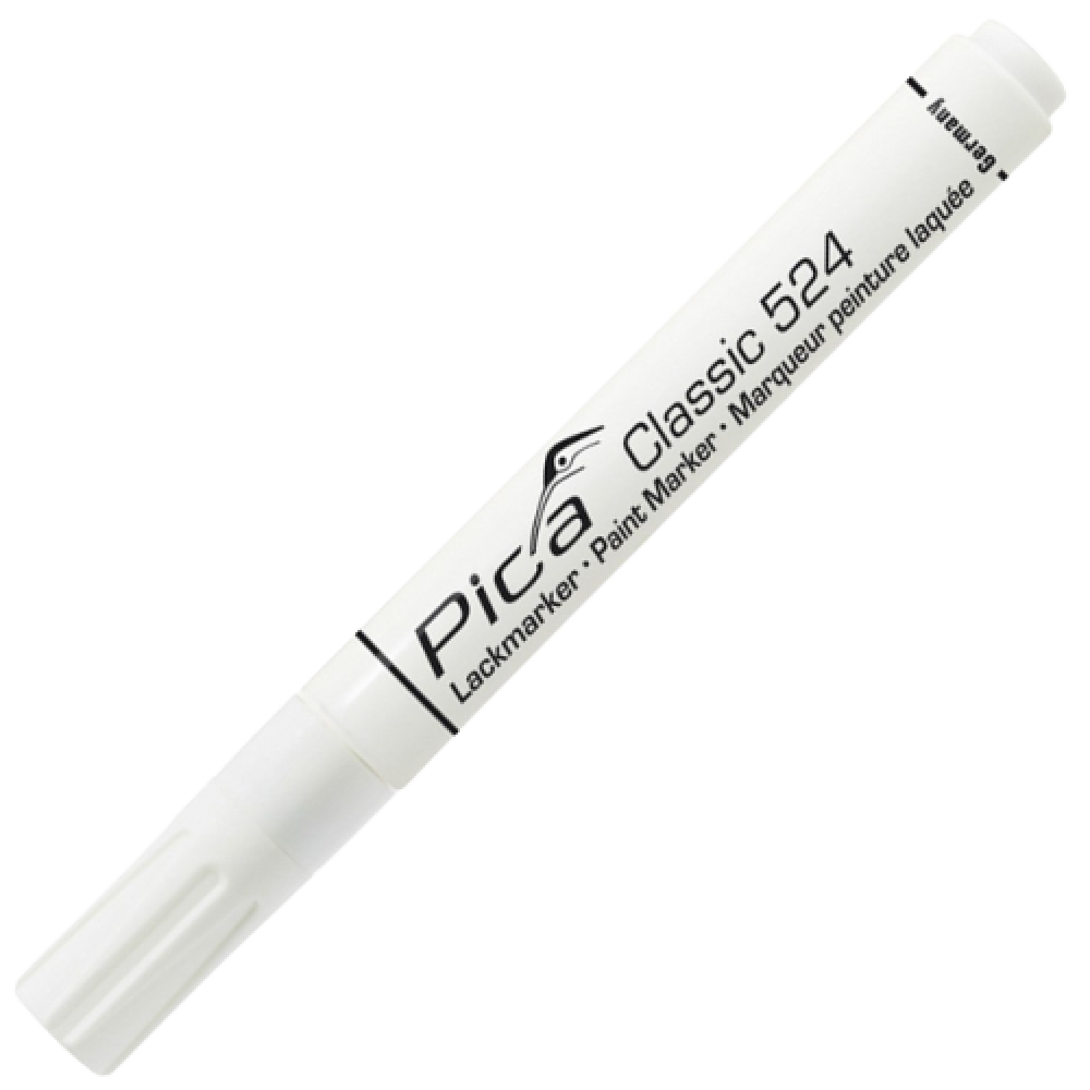 Рідкий промисловий маркер білий 524 Pica Classic Industry Paint Marker 2-4мм (524/52) Одеса - фото 1