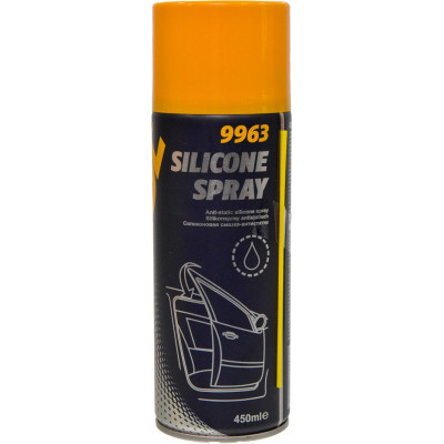 Мастило автомобільне Mannol Silicone Spray Antistatisch 0,45 л (9963) Вінниця - фото 1