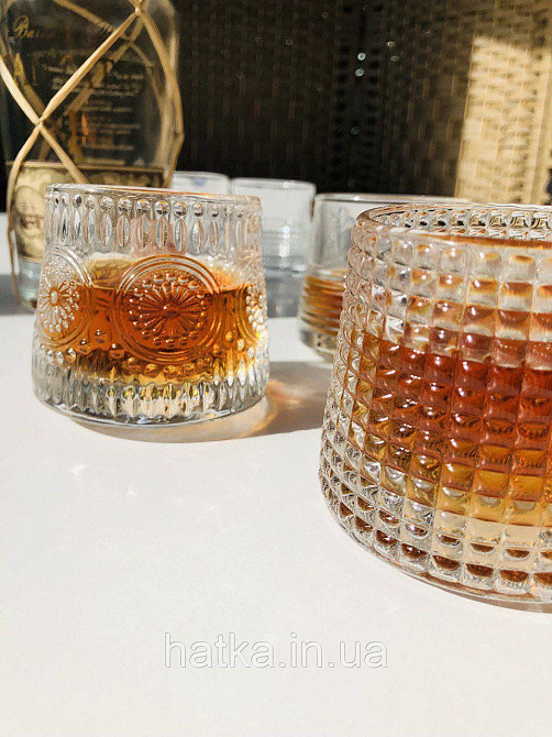 Набір склянок OLens "Тристан" 170 мл 6 шт 7х7,5 см товсте скло для дому та ресторанів 102-309 Київ - фото 4