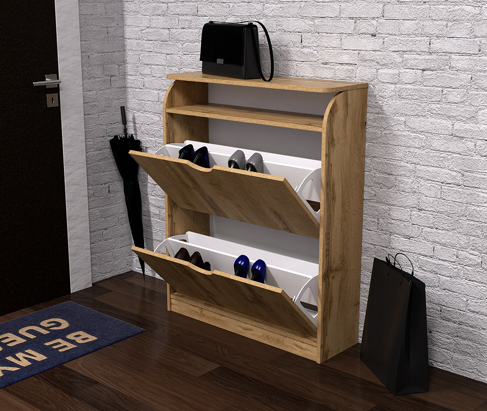 Тумба для обуви №1, Дуб Аппалачи, 800/250/1000 Львов - изображение 3