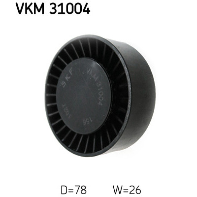 Ролик натягувача ременя SKF VKM 31004 Вінниця - фото 2