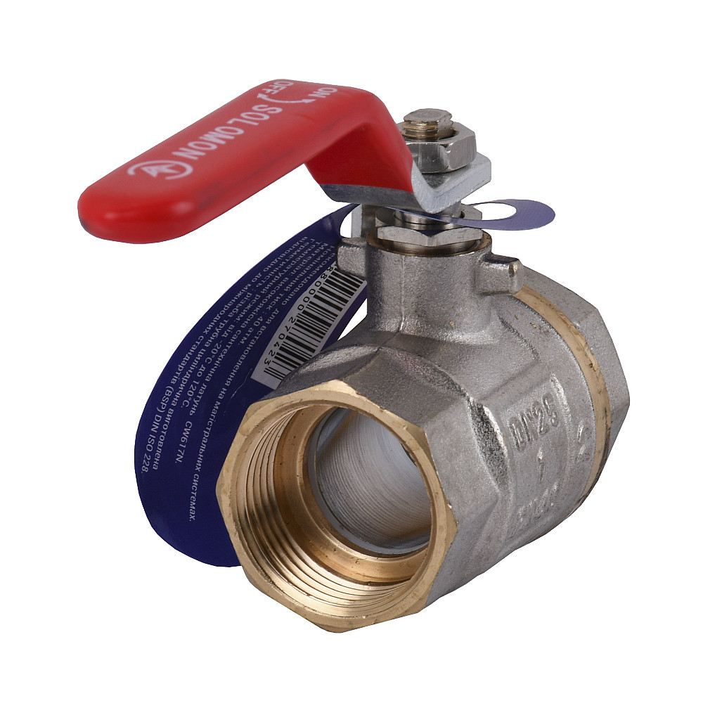 Кран кульовий прямий SOLOMON    1″ ВВ КР PN40 В1001 Луцьк - фото 2