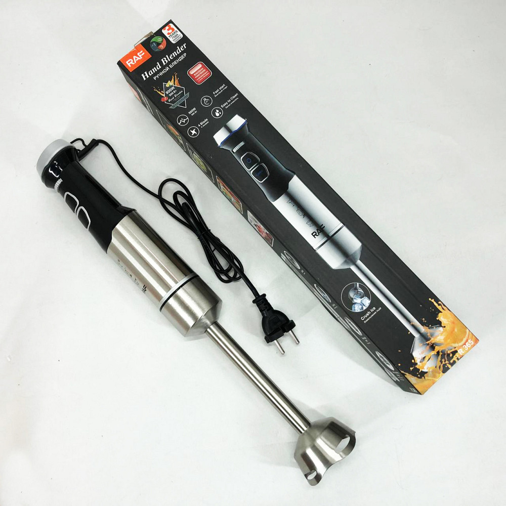 Міксер двовінчковий побутовий R.365, Занурювальний блендер для збивання, Блендер для соусів і пюре JG-78 Івано-Франківськ - фото 1