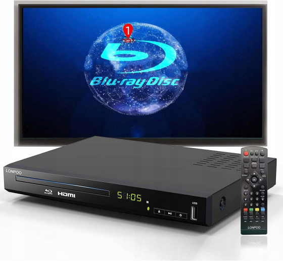Програвач Lonpoo Blu-ray Disc Player LP-100 Луцьк