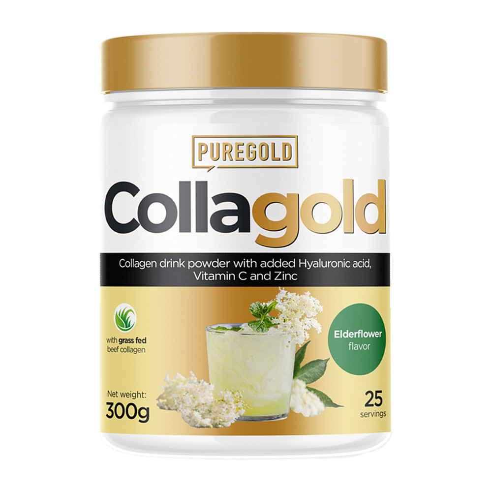 Колаген Pure Gold Protein Collagold - 300g (Eldelflower) Луцьк - фото 1
