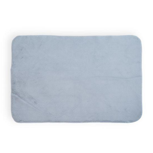 Килимок для підлоги з еко-хутра ТМ Dariana Moonbeam 60*90 см світло-сірий Житомир - фото 1