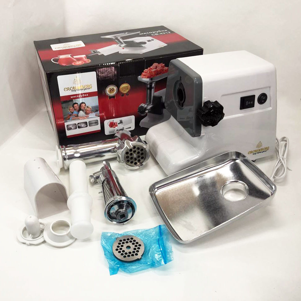 Мясорубка овощерезка соковыжималка, Мясорубки нержавеющая сталь, Мясорубка для домашней колбасы KZ-11 Львов - изображение 19