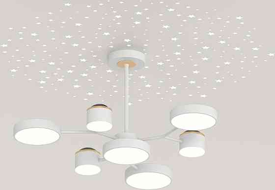 VALESO Стельовий світильник -7 Білий + Золото Коломия