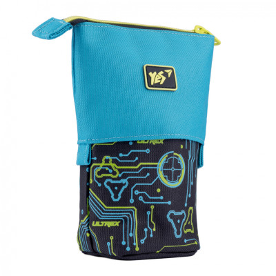 Пенал Yes Підставка PH-M2 Ultrex Чорний / Бірюзовий (532911) Вінниця - фото 1