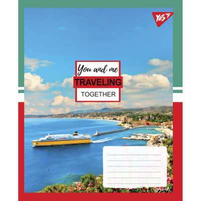 Зошит Yes А5 Travel 96 аркушів, лінія (766131) Вінниця - фото 4