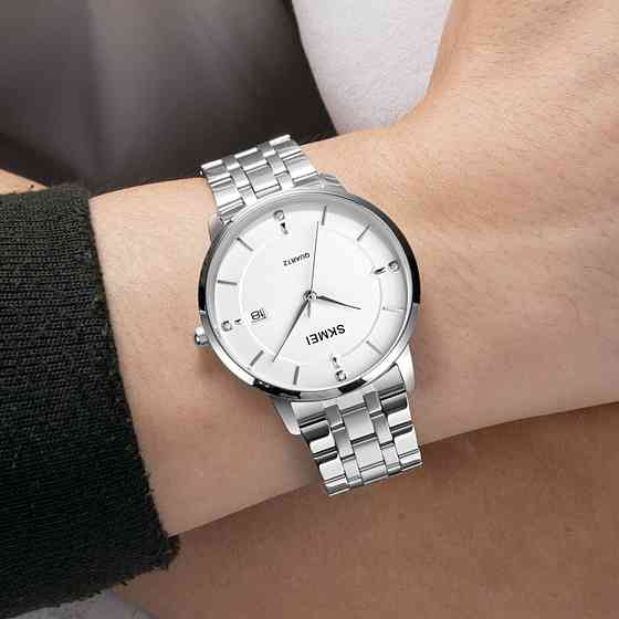 Skmei 1801SSI Silver Case Mesh Band SBR Киев