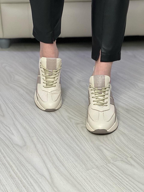 AVALON Кросівки жіночі AVALON 619 бежеві (весна-осінь, шкіра натуральна) (4999) 36-40 Коломия - фото 7