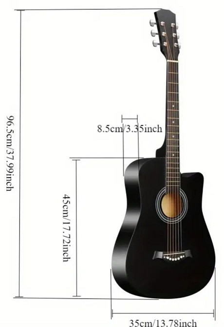 Акустична гітара + комплект для навчання. Харків - фото 7