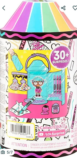 Капсула LOL Surprise Loves CRAYOLA Color Me Studio, ЛОЛ художник. Харків - фото 3
