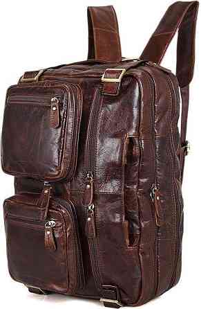 Сумка мужская Vintage 14590 кожаная Коричневая Киев