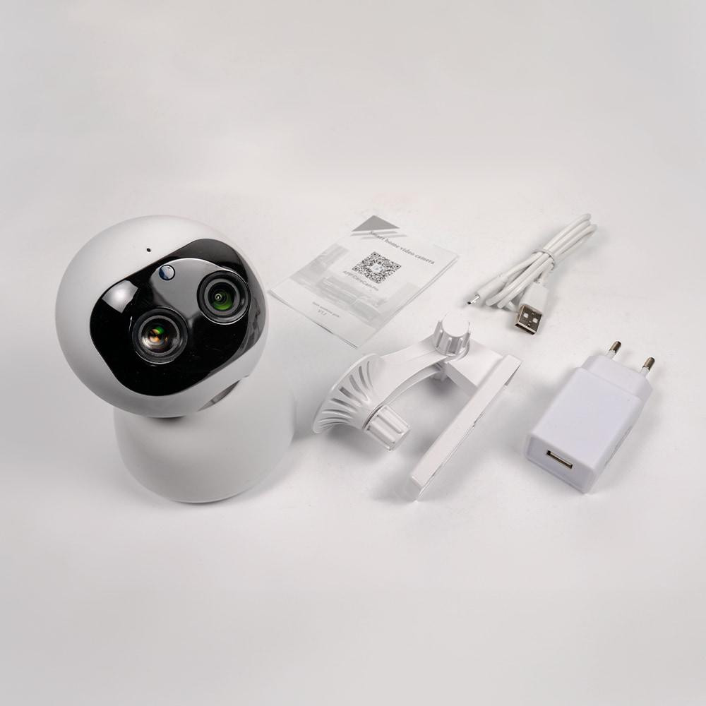 IP-відеокамера поворотна з WiFi 2Mp Light Vision VLC-5292ID10Z f=3.6-12mm з мікрофоном (75-00176) Київ - фото 7