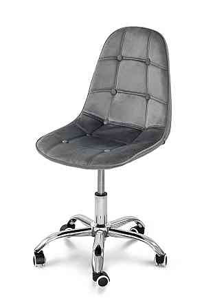 Стілець офісний Марсель, велюр сірий Киев