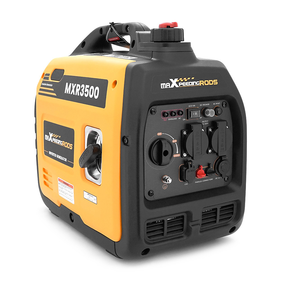 Генератор инверторный БЕНЗИНОВОЙ MXR3500 (3 kW), однофазный, 220V, 50Hz, объем бака 4л, ручной запуск Киев - изображение 10