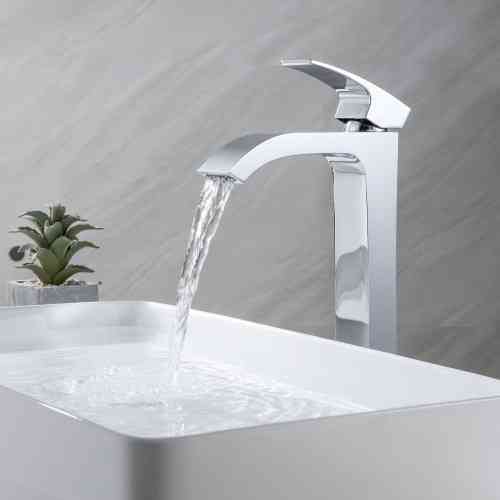 Змішувач для раковини високий Gappo G1007-81 хром Київ