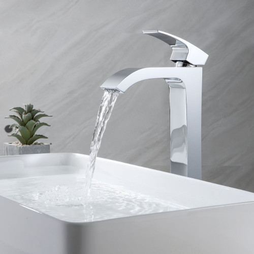 Змішувач для раковини високий Gappo G1007-81 хром Київ - фото 2