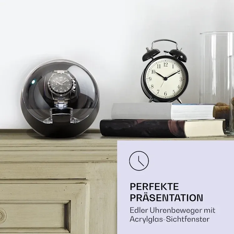 УЦІНКА! Скринька ротатор ротомат для підзаводу годинників Klarstein St. Gallen ll Premium з Німеччини Дніпро - фото 5