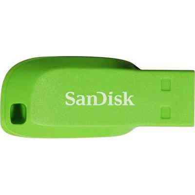 USB флеш накопичувач SanDisk 16GB Cruzer Blade Green USB 2.0 (SDCZ50C-016G-B35GE) Вінниця