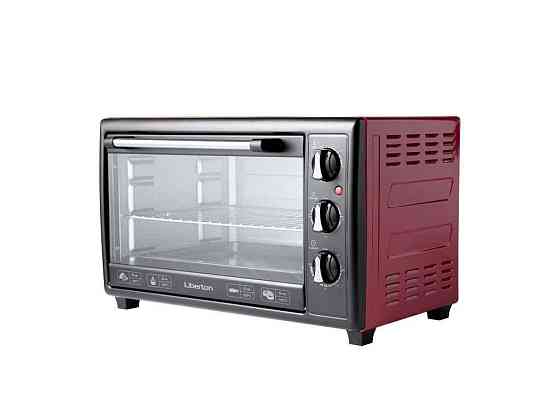 Електродуховка 1800Вт 35л LEO-350 Red ТМ LIBERTON Київ