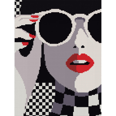 Картина по номерам Santi Гламур 30*40 см алмазна мозаїка (954707) Вінниця - фото 1