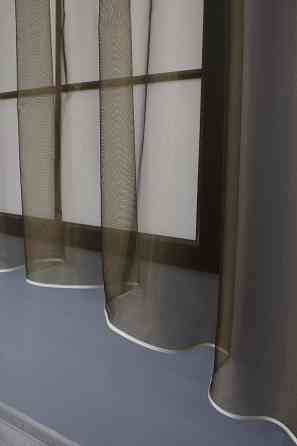 Кухонная гардина VR-Textil № 036к арка венге с белым 280х170 см (59-922) Киев