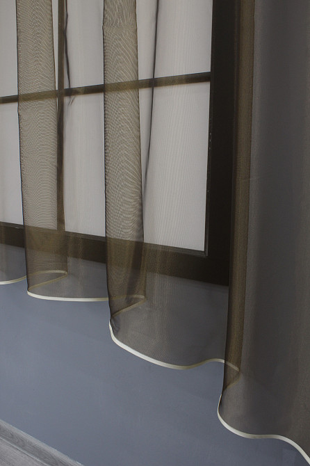 Кухонная гардина VR-Textil № 036к арка венге с белым 280х170 см (59-922) Киев - изображение 5