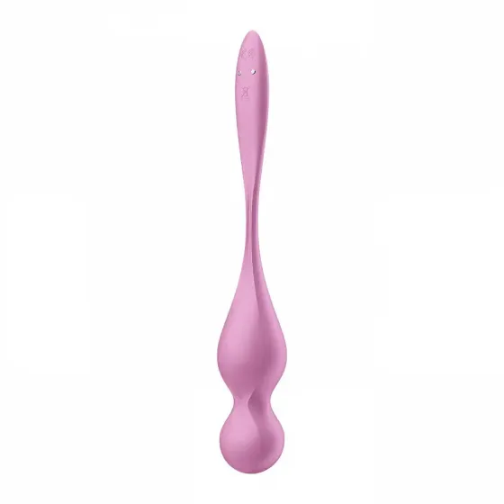 Вагінальні кульки з вібрацією Satisfyer Love Birds 1 Connect App Pink Львів