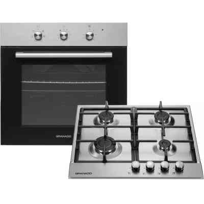Комплект вбудованої техніки GRANADO GEO 61-0200 inox + GGH 61-104 inox Вінниця