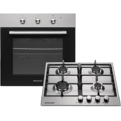 Комплект встраиваемой техники GRANADO GEO 61-0200 inox + GGH 61-104 inox Винница - изображение 1
