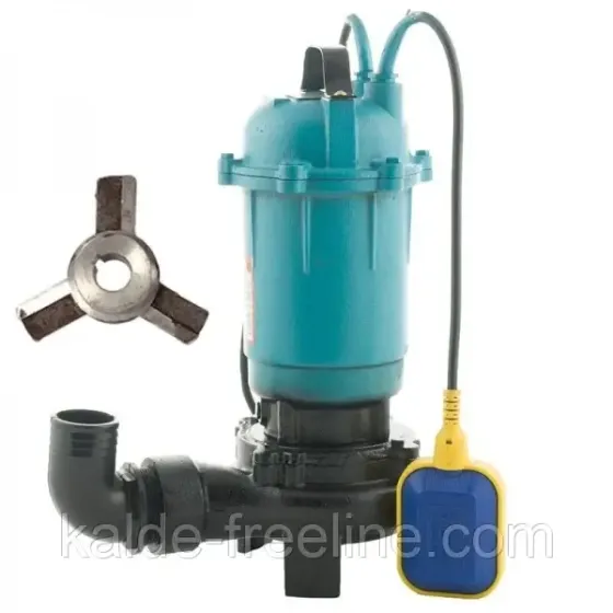 Насос дренажно-фекальний VODOMET WQCD15-12-2 H=12М, Q=15кбМ, P=2000 Вт, 2" Харків