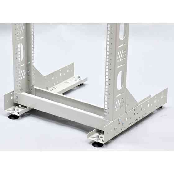 Стійка однорамна CMS UA-OF24-S-GR 24U сіра (без ніг) Київ