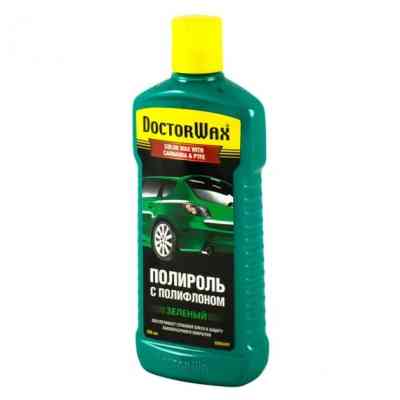 Автополироль DoctorWax цветная с тефлоном зеленый. 300мл (DW8449) Винница