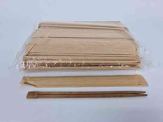 Палочки для суши №4 бамбуковые в бум. инд. уп. 230 мм d=4,2 мм 100 шт/уп (30 уп/ящ) БУРЫЙ (1 пачка) Харьков