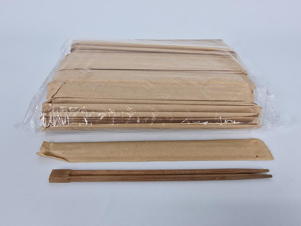 Палочки для суши №4 бамбуковые в бум. инд. уп. 230 мм d=4,2 мм 100 шт/уп (30 уп/ящ) БУРЫЙ (1 пачка) Харьков - изображение 2
