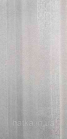 Шпалери вінілові на флізеліні Marburg Loft 0.53х10 смуги розмиті сірі чорні сріблясті Київ