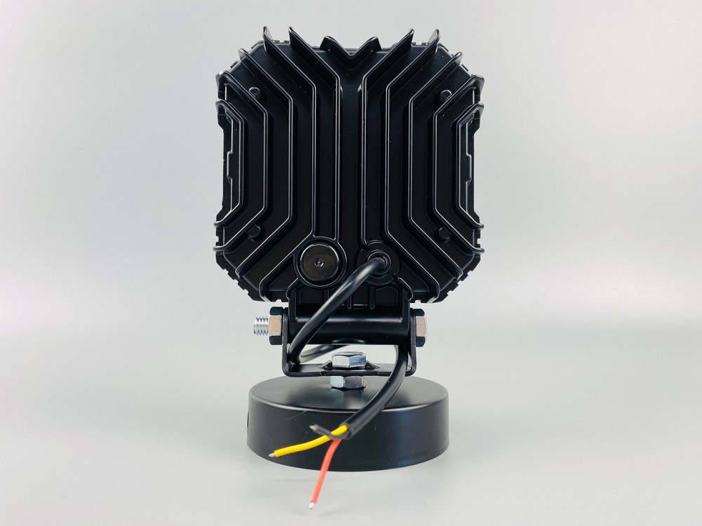 Фара LED квадратна, біле та жовте світло, 112 мм х 128 мм х 37 мм (ширина). 9-60V. Мукачево - фото 7