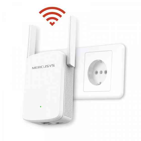 Підсилювач Wi-Fi сигналу Mercusys ME30, AC1200Dual Band Wi -Fi Range Extender, WPS button, 1 x 10/10 (ME30) Київ