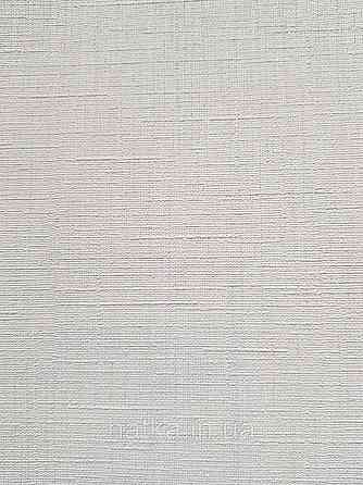 Шпалери метрові вінілові на флізелін Erismann Nature soul однотонні структурні тонка смужка молочні Київ