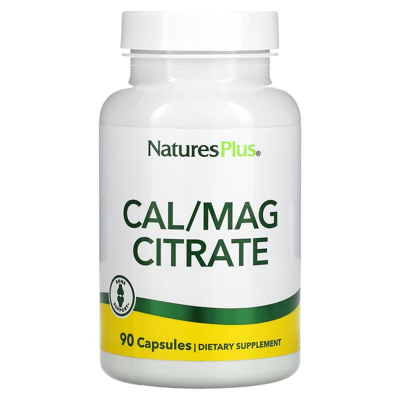 Цитрат кальцію і магнію Nature's Plus Cal/Mag Citrate 90 Capsules Луцьк - фото 1