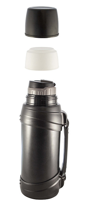Термос Thermocafe by Thermos SVB1207-2000BK, 2 л, чорний Київ - фото 2