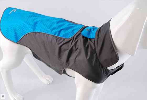 Куртка дощовик для собак BlackDoggy (Блекдоги) VC-JK12012 XL, Синій Запоріжжя
