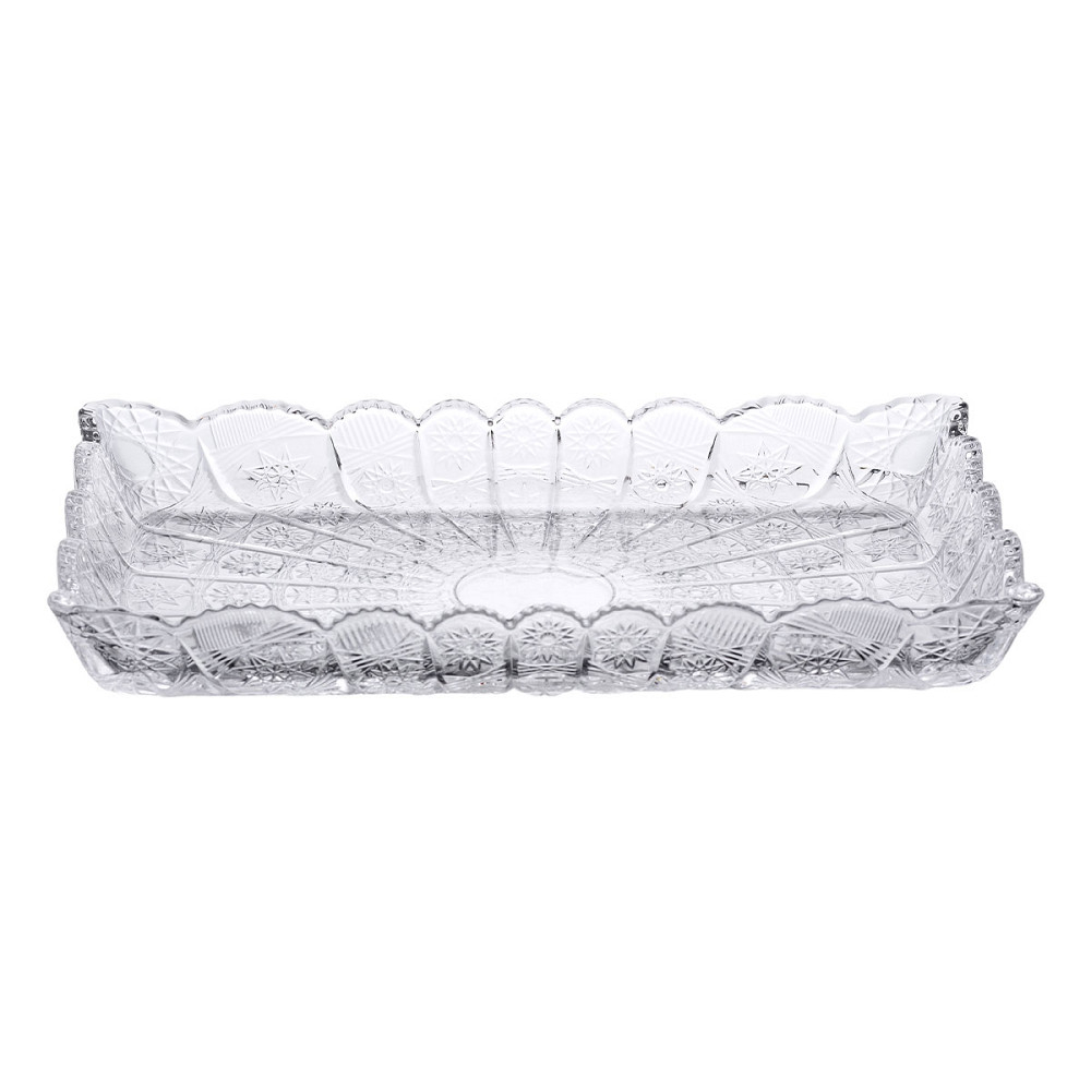 Yiwu Блюдо для закусок Lirmartur скляне 28,6*16,5*3 см HP-YH-26 Киев - изображение 3